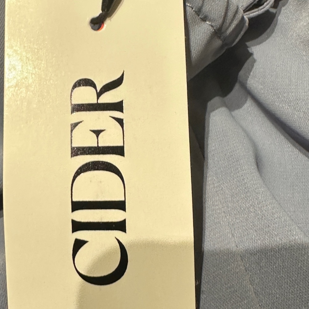 Cider Light Blue Draped Jumpsuit NWT Size M - Picture 10 of 12